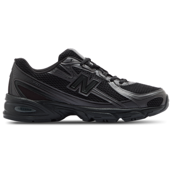 New Balance 740 Casual Shoes, Size 10.5 - Black & Black Cement
