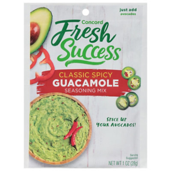 Concord Foods Seasoning Mix, Guacamole, Classic Spicy