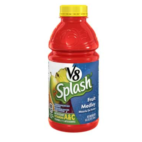 V8 Splash - Fruit Medley, 12 Pack, 16 oz