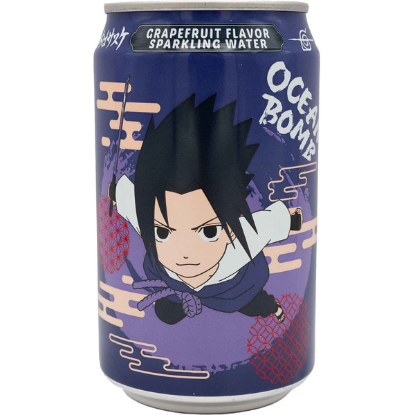 OCEAN BOMB Naruto Grapefruit Flavor Sparkling Water