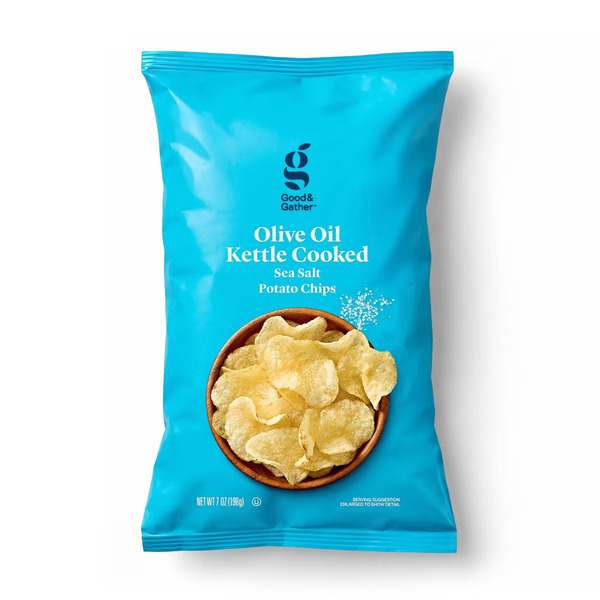 Good & Gather Sea Salt Olive Oil Kettle Cooked Potato Chips