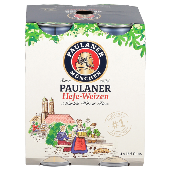 Paulaner Beer, Munich Wheat, Hefe-Weizen Same-Day Delivery or