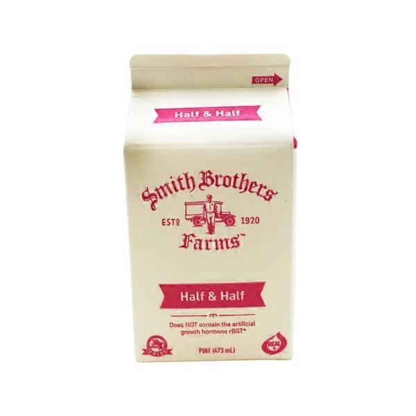 Smith Brothers Farms Half & Half Milk & Cream (1 pt) Instacart