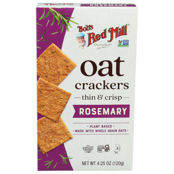 Bob's Red Mill Rosemary Oat Crackers Same-Day Delivery or