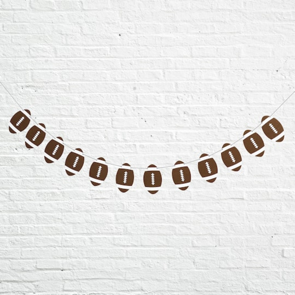 Celebrate It Football Felt Banner