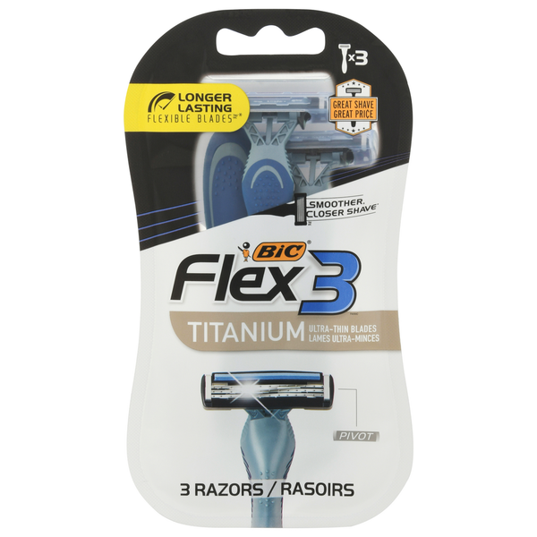 BIC Razors, Titanium Same-Day Delivery or Pickup | Yoke's Fresh Market