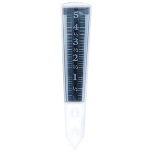 Ground Work 5 in. Plastic Rain Gauge