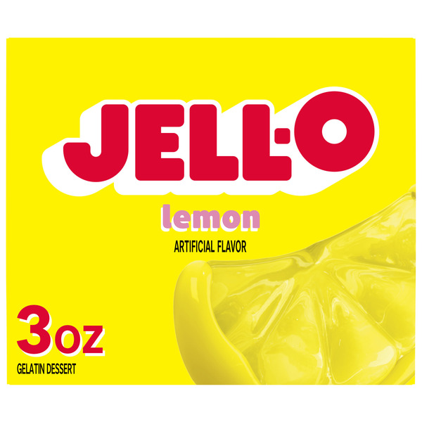 Jell-O Lemon Gelatin Dessert Mix Same-Day Delivery or Pickup