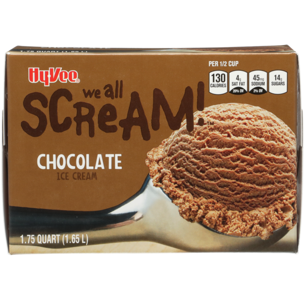 HyVee Chocolate Ice Cream (1.75 qt) Instacart
