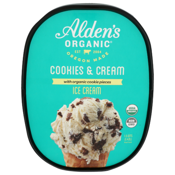 Alden's Organic Cookies & Cream Same-Day Delivery or Pickup
