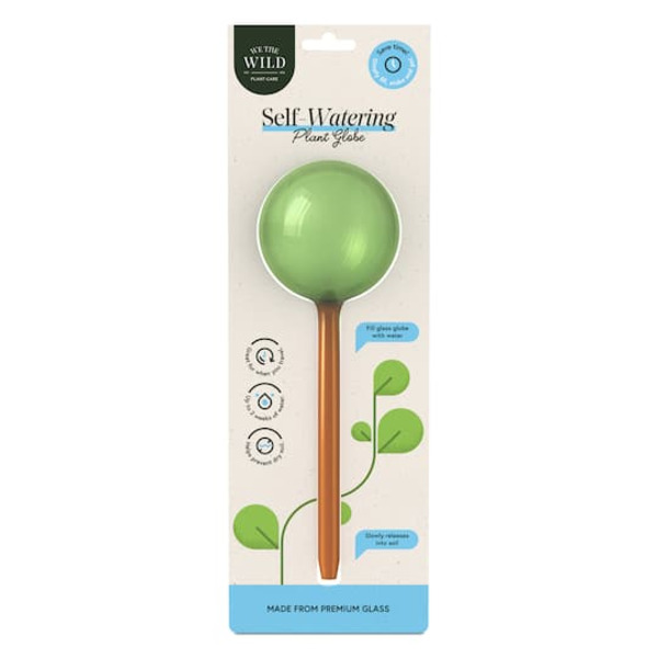 We The Wild Self-Watering Premium Glass Plant Globe for Houseplants