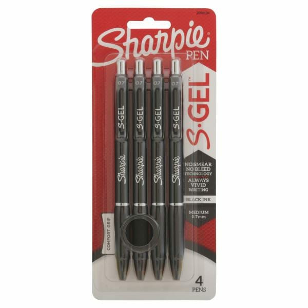 Sharpie Bold Point Black Ink S-Gel Pens Same-Day Delivery or