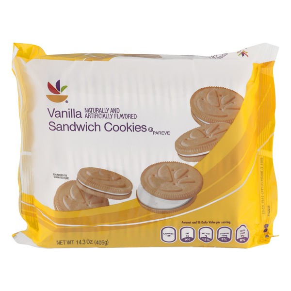 SB Vanilla Sandwich Cookies (14.3 oz) Instacart