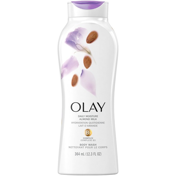 Olay Daily Moisture Body Wash with Almond Milk (12.3 fl oz) Instacart
