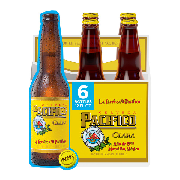 Pacifico Clara Mexican Lager Import Beer Bottles Same-Day Delivery