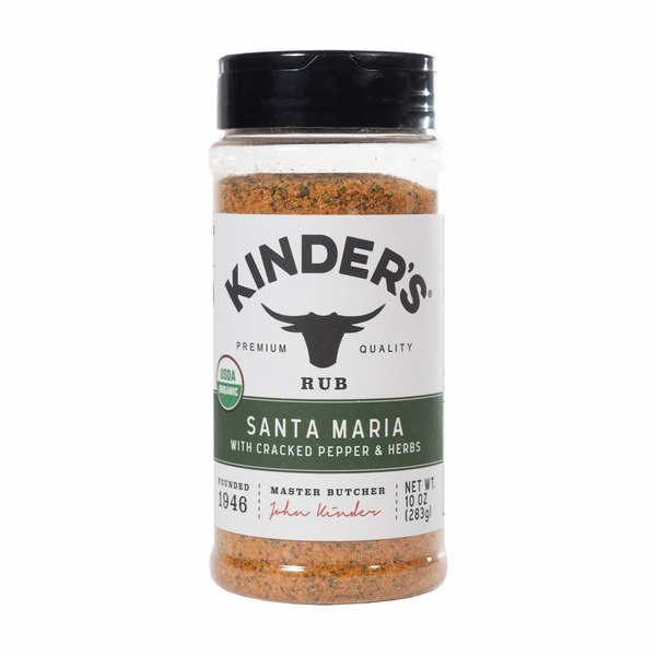Kinder's Organic Santa Maria Rub, 10 oz