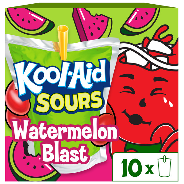 Kool-Aid Sours Watermelon Blast Natural Flavor with Other Natural
