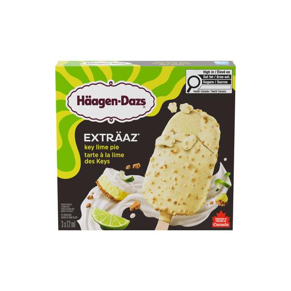 Häagen-Dazs EXTRÄAZ Key Lime Pie Ice Cream Bars Same-Day Delivery