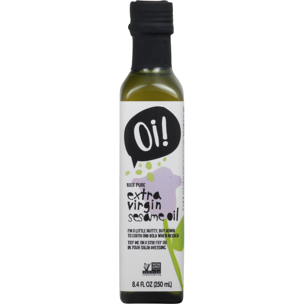 Chosen Foods Sesame Oil, Extra Virgin, 100% Pure