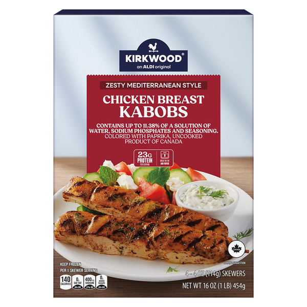Kirkwood Zesty Mediterranean Chicken Kabobs