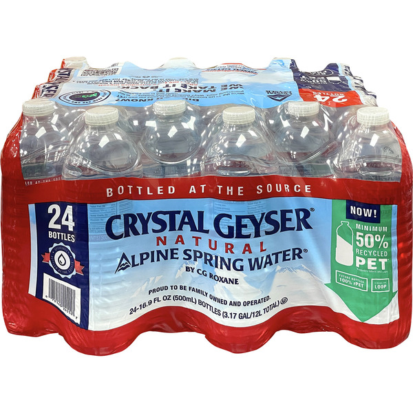 Crystal Geyser Spring Water