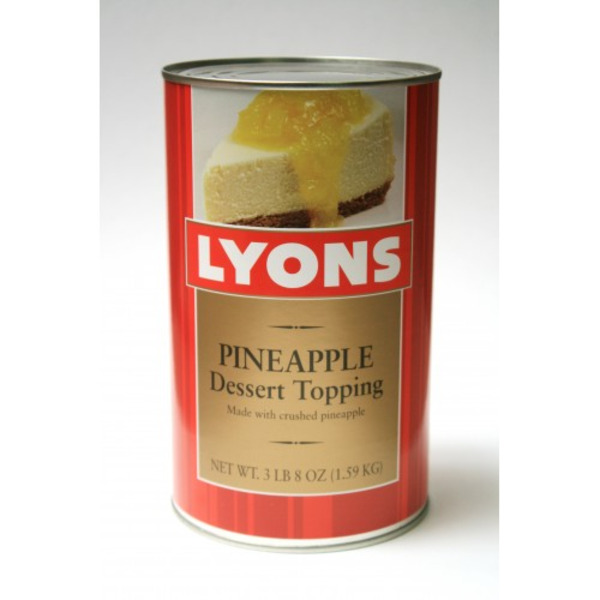 Lyons - Pineapple Topping Dessert - 44 oz
