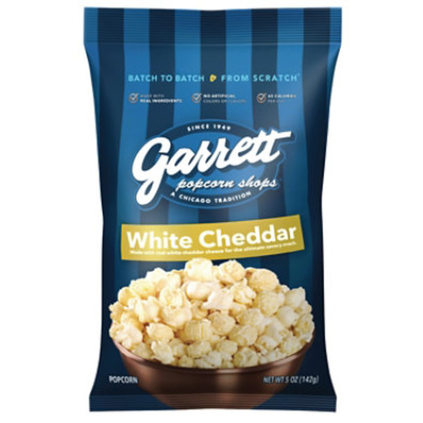Garrett Popcorn Popcorn, White Cheddar