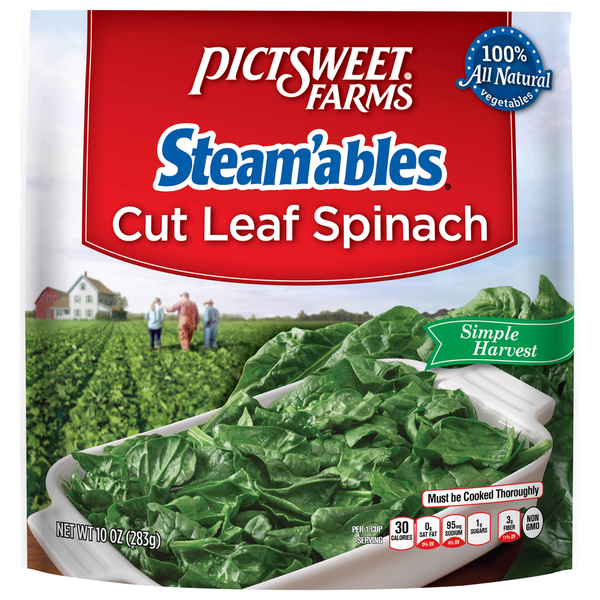 Pictsweet Farms Steamables Simple Harvest Cut Leaf Spinach