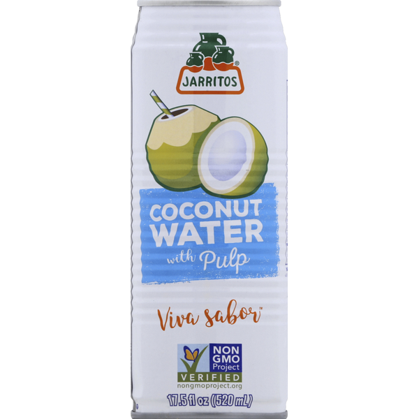 Jarritos Coconut Water, with Pulp