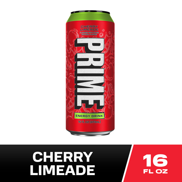 PRIME Energy Drink - US - Cherry Limeade 16fl oz Can Same-Day