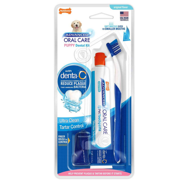 Nylabone Puppy Complete Dental Kit Advanced Oral Care