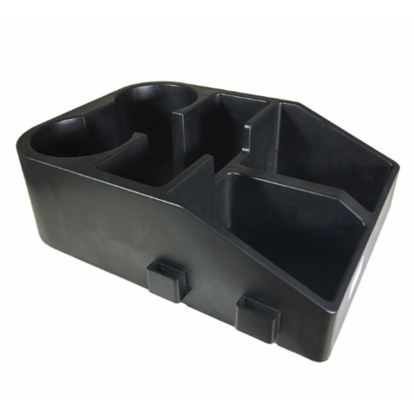 Build-Your-Own Airpot Station, Modular, Condiment Station, Slots for Sweeteners, Cups, Lids and Stirrers