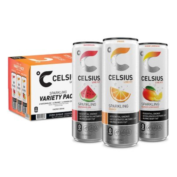 CELSIUS Sparkling Core Variety Pack Same-Day Delivery | Sam's Club