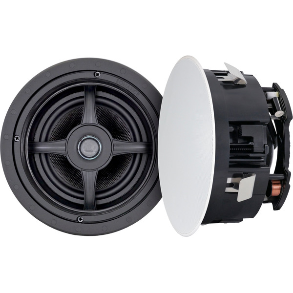Sonance 6-1/2" Paintable White 2-Way In-Ceiling Speakers