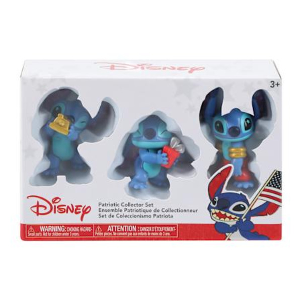 Disney Stitch Patriotic Collector Set