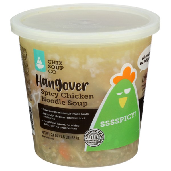 Chix Soup Co Hangover Spicy Chicken Noodle Soup
