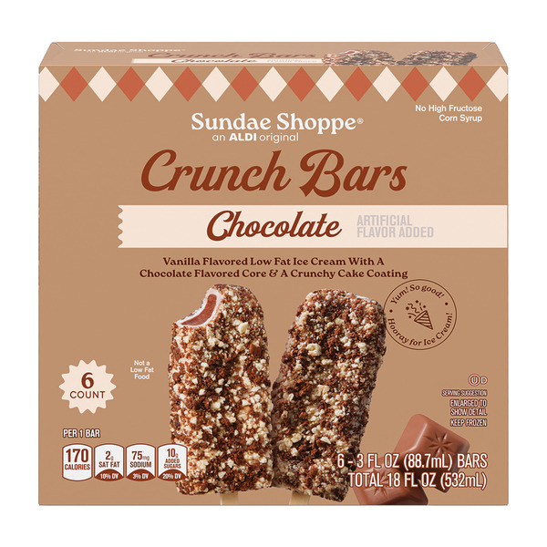 Sundae Shoppe Chocolate Crunch Bar
