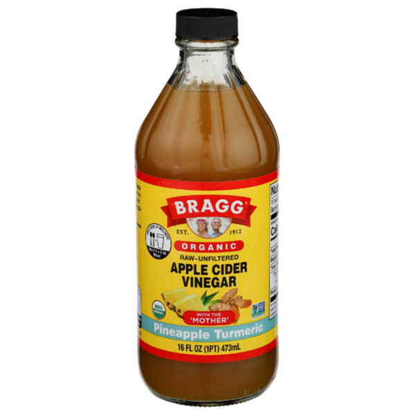 Bragg Organic Pineapple Turmeric Apple Cider Vinegar