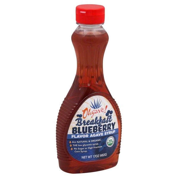 Ohgave Agave Syrup, Flavor, Breakfast Blueberry (17 oz) from Whole ... Ohgave Agave Syrup, Flavor, Breakfast Blueberry (17 oz) from Whole ...