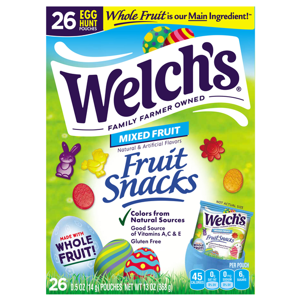 Welch's Egg Hunt Mixed Fruit Fruit Snacks Same-Day Delivery or