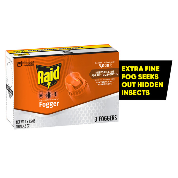 Raid® Concentrated Deep Reach Fogger Same-Day Delivery | Cardenas
