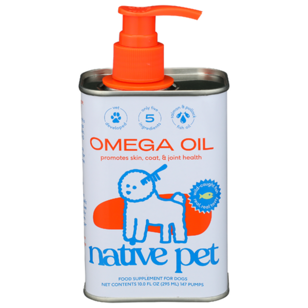 Native Pet Supplements Omega Oil Food Supplement For Dogs