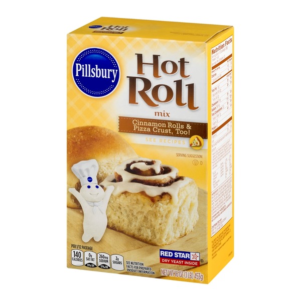 Pillsbury Hot Roll Mix Cinnamon Rolls & Pizza Crust (16 oz) from Kroger