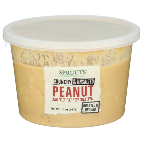 Sprouts Crunchy & Unsalted Peanut Butter