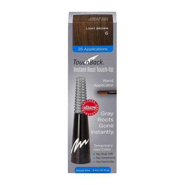 TouchBack Instant Root TouchUp Wand Applicator Light Brown 6 (0.1 fl