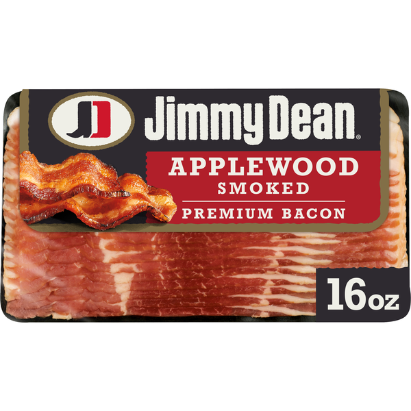 Jimmy Dean Premium Applewood Smoked Bacon, 16 oz