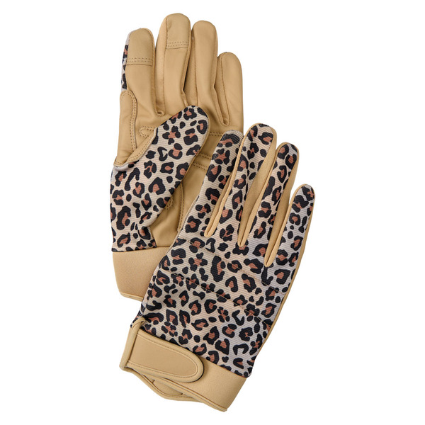 Gardenline Leopard Touchscreen Gardening Gloves, XL Same-Day