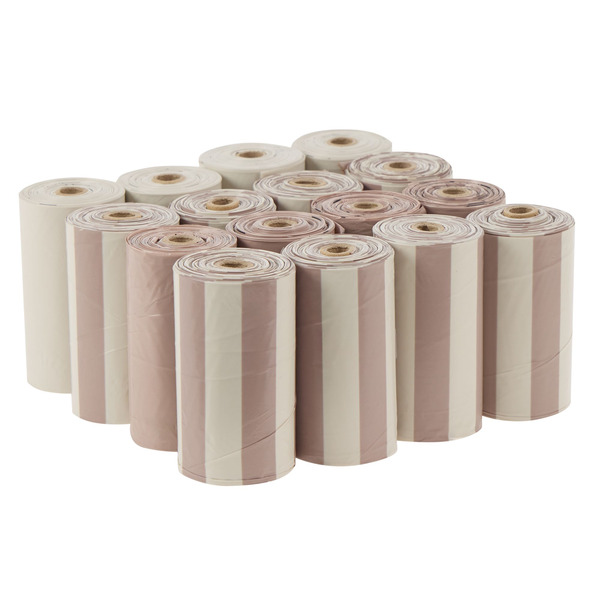 Top Paw Extra-Thick Dog Poop Bags - Tan Prints & Solids