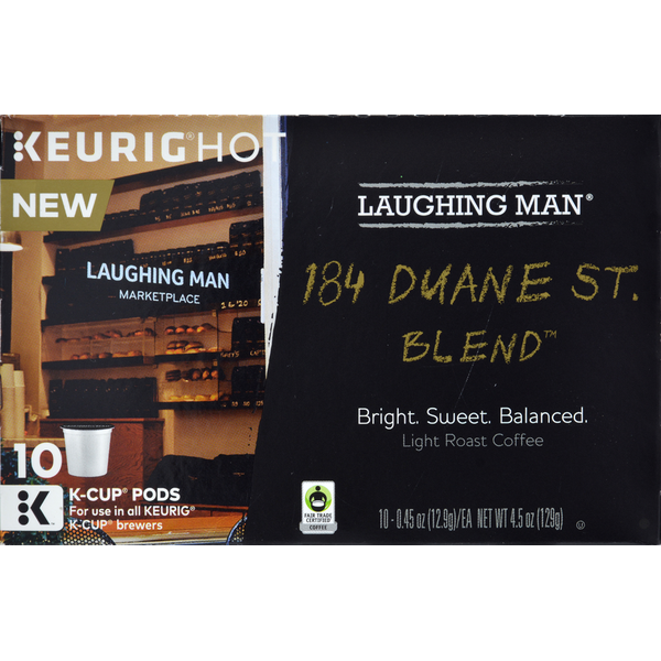 Keurig Green Mountain Laughing Man 184 Duane St Blend Light Roast Coffee K Cup 45 Oz From Fred Meyer Keurig Green Mountain Laughing Man 184 Duane St Blend Light Roast Coffee K Cup 45 Oz From Fred Meyer