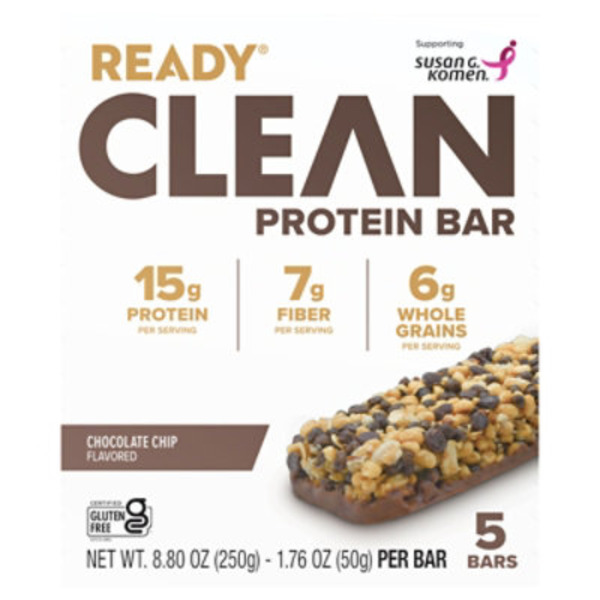 Ready Clean Chocolate Chip Flavored Protein Bar